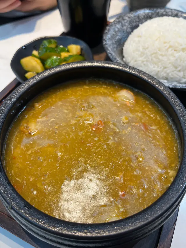 蟹皇帆立貝撈飯