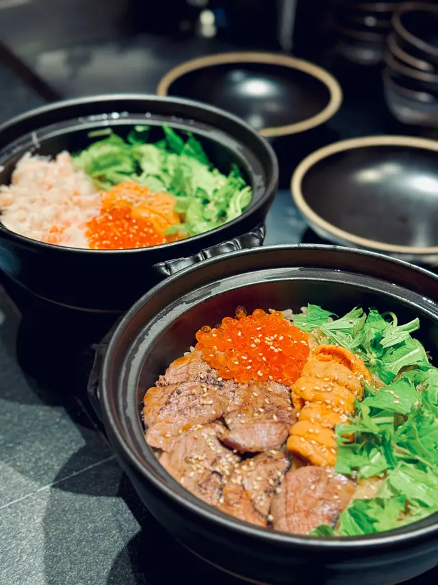 BEEF UNI POT RICE WITH IKURA 