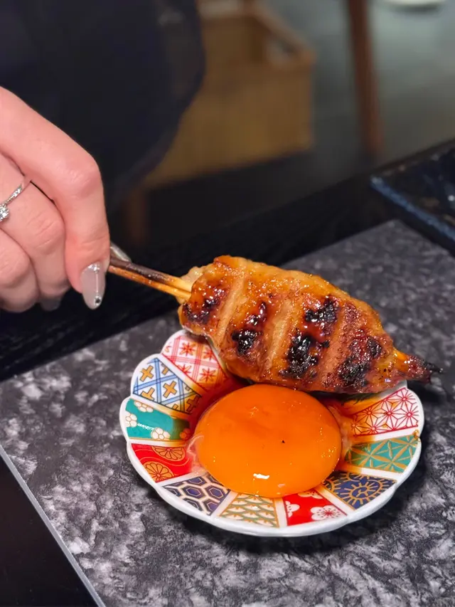 免治雞肉棒（配日本蛋）