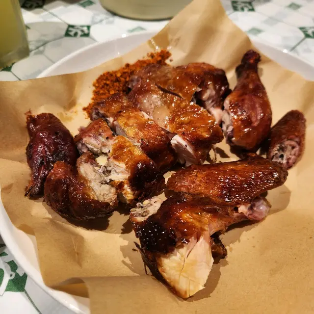 果木脆皮烤雞（半隻）