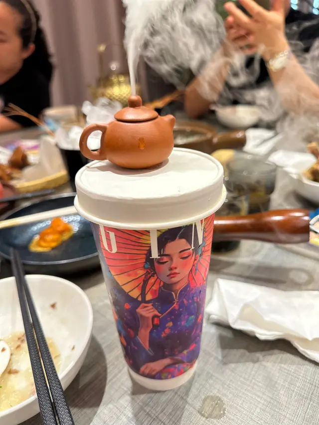 手打鴨屎香檸檬茶