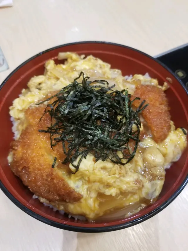 滑蛋豬扒丼