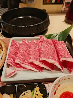 精品赤身壽喜燒套餐