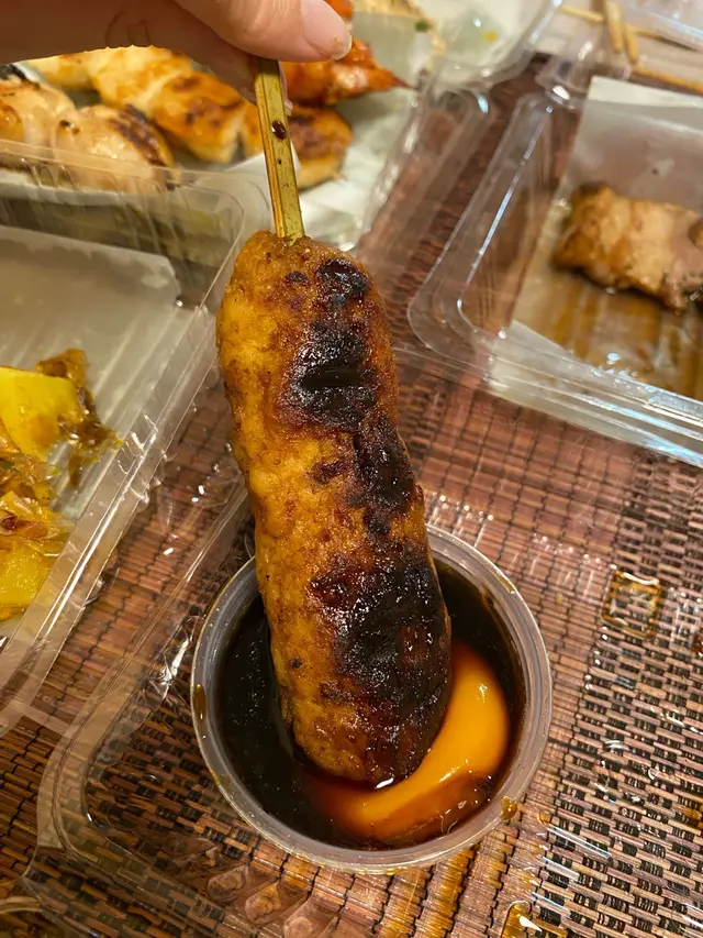 月見免治雞肉軟骨棒