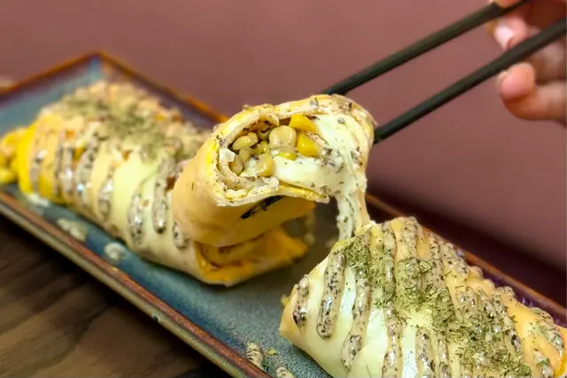 松露起司玉米蛋餅