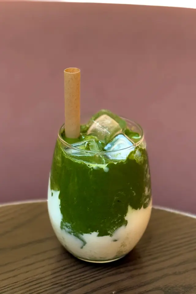 宇治抹茶牛乳