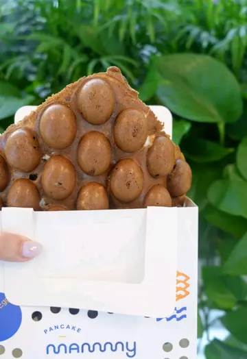 白麻糬伯爵茶雞蛋仔