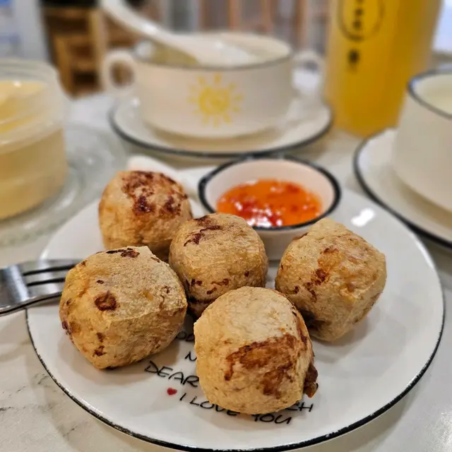 香脆豆卜釀豬肉