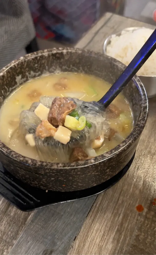 牛肋骨湯珍珠飯 學生餐