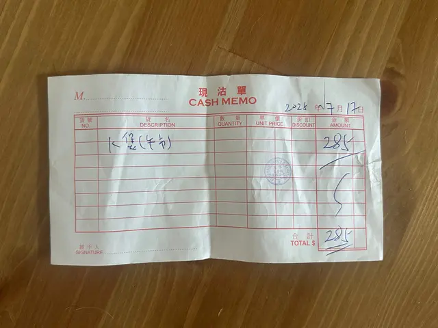 (午市放題只提供手寫單據)