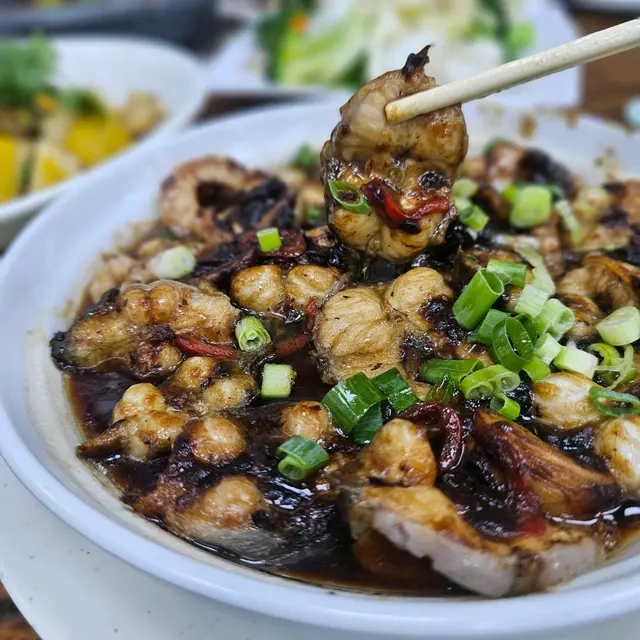 豉汁蒸大鱔