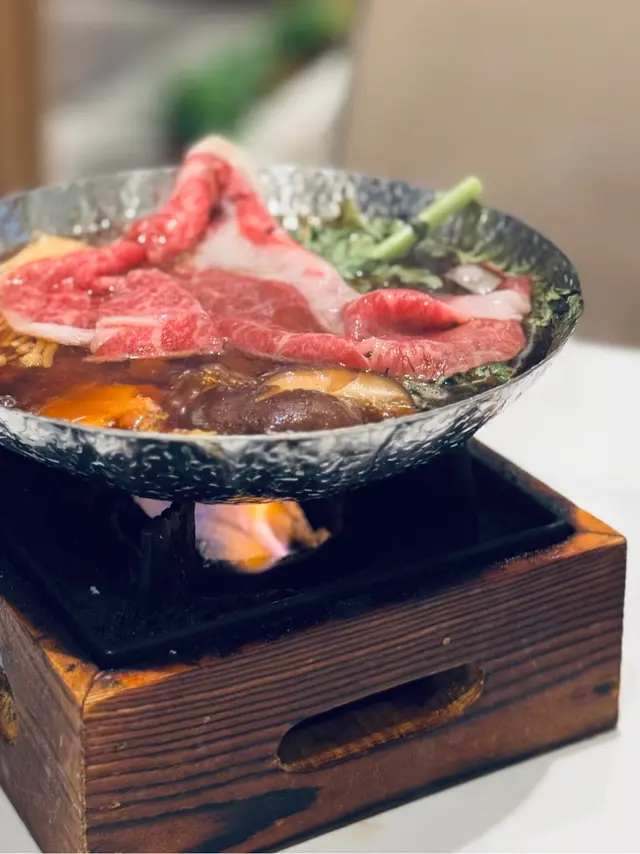 A5霜降和牛壽喜燒