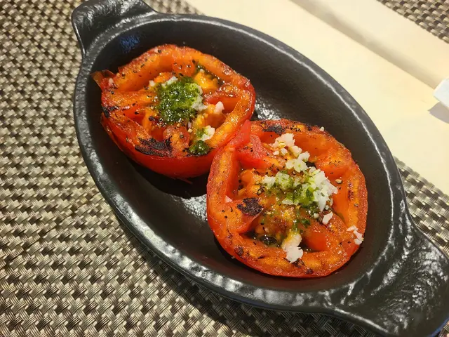 烤羅勒大蒜番茄