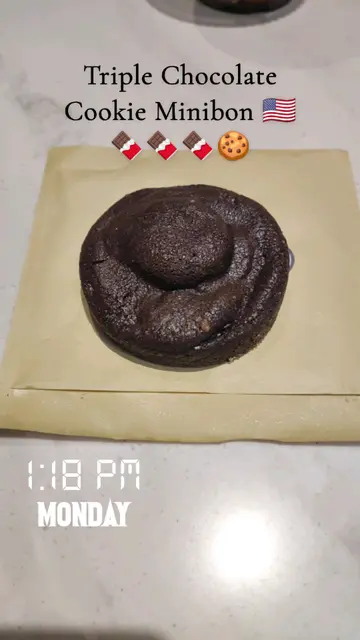 Triple Chocolate Cookie Minibon 🇺🇲🍫🍫🍫🍪