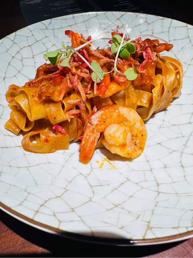 鮮蝦蝦乾櫻花蝦意粉