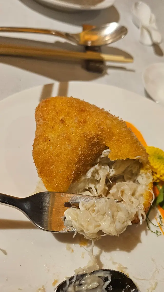 酥炸釀蟹蓋