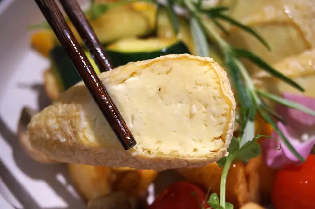 香草素雞•烤野菜•山藥慕絲