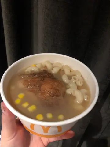 板烧鸡腿猪骨汤通粉