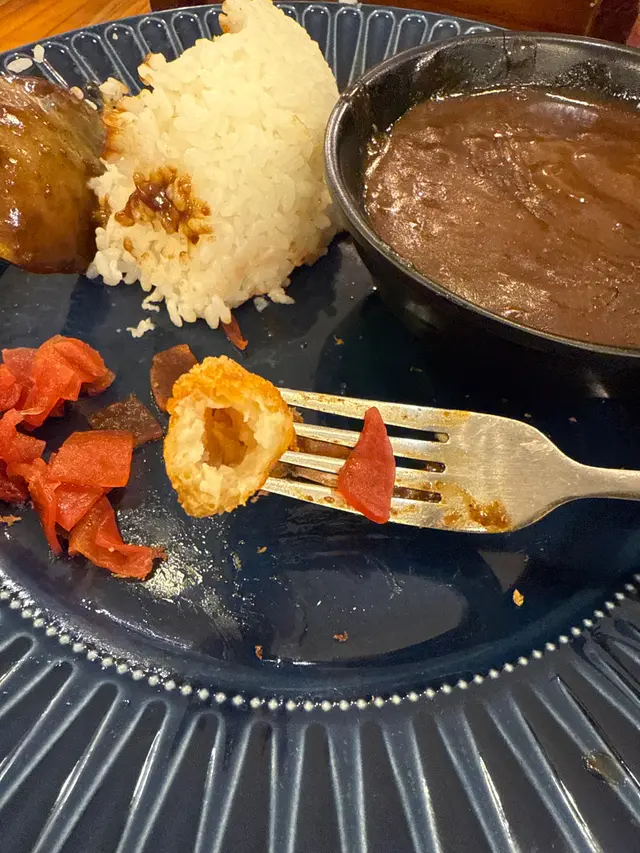 咖喱炸蝦飯