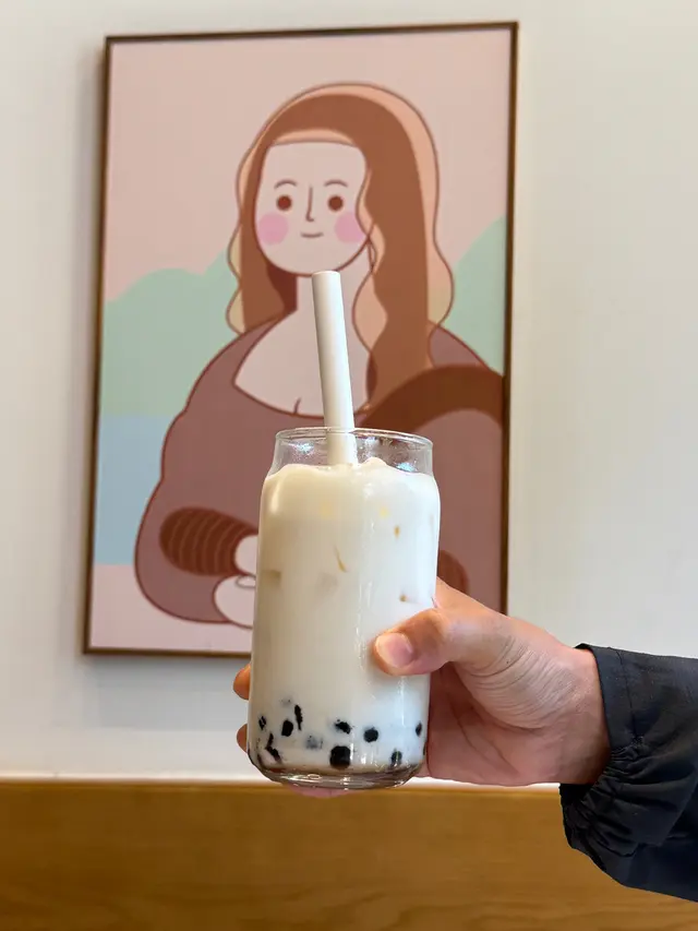 黑糖波霸鮮奶