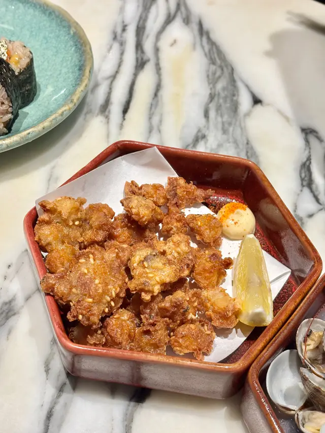 雞軟骨炸得外脆內爽口,而且有咬口,同平時放題食開嗰啲乾柴到不得了嘅雞軟骨冇得比!!