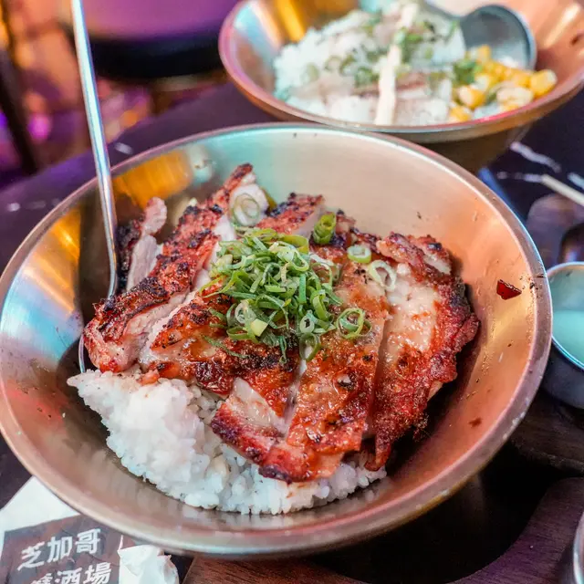 燒宮崎雞腿扒珍珠飯