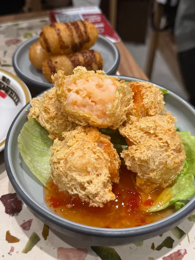 炸脆脆蝦膠豆卜