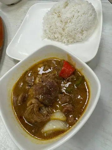咖喱牛腩飯