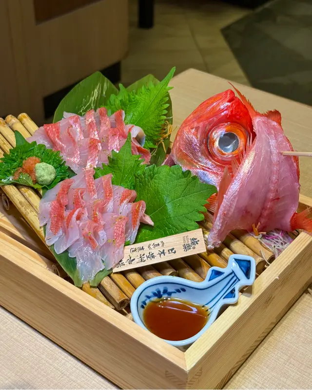 原條金目鯛刺身