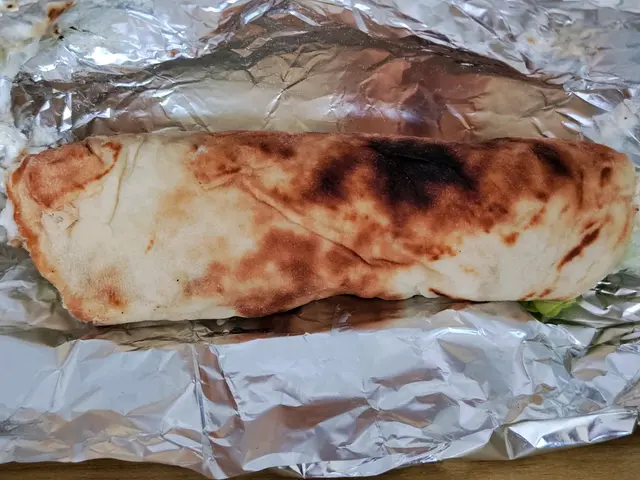 烤雞肉手捲