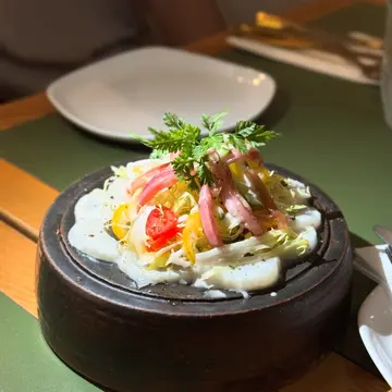 薄片意式生带子