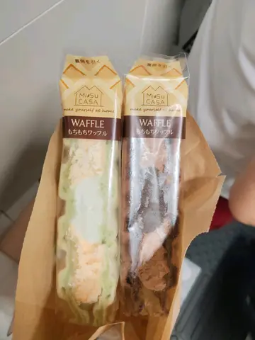 哈密瓜华夫饼