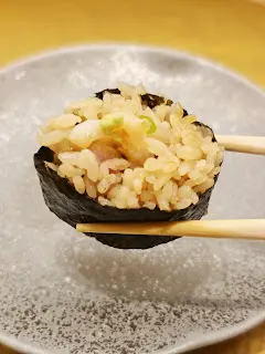 角切魚生卷