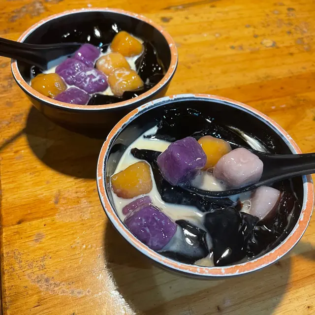 迷你芋圓仙草凍