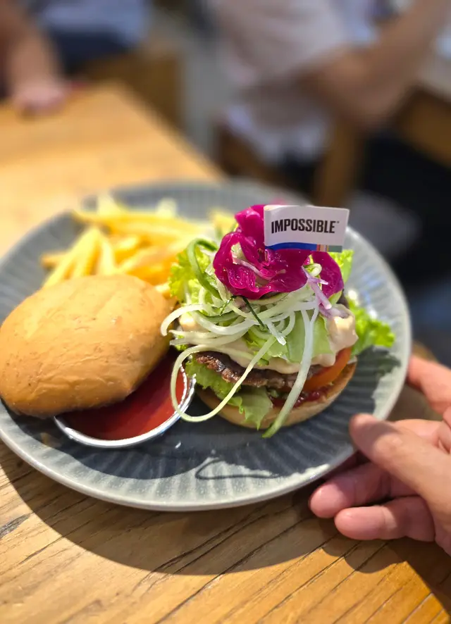 素年經典不可能芝士漢堡