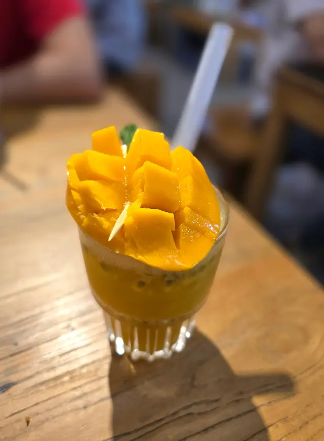 芒果熱情果檸檬茶梳打