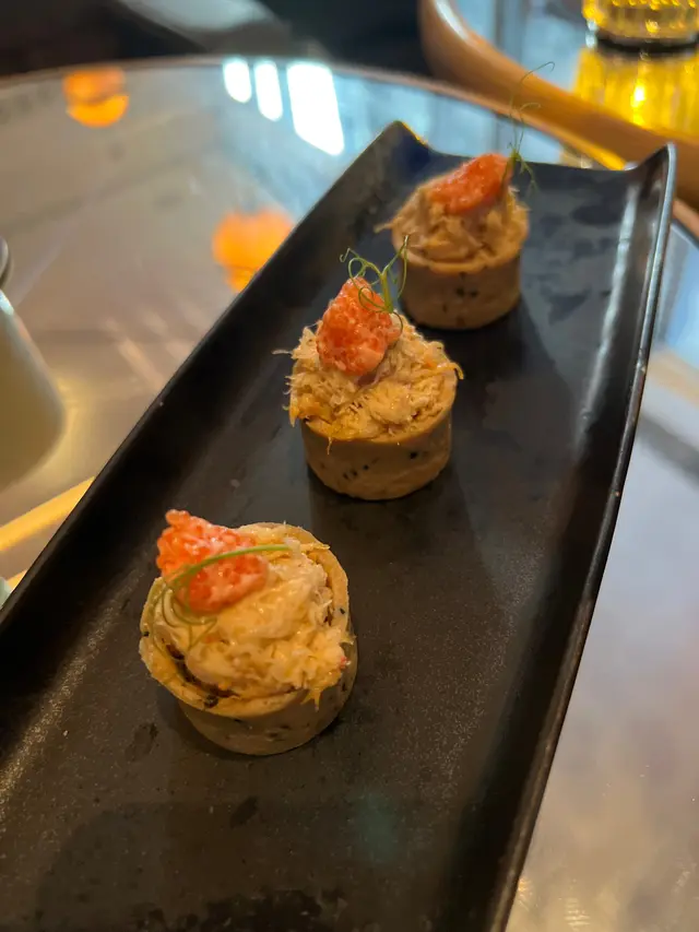 迷你蟹玉蟹肉🦀酥盒揵