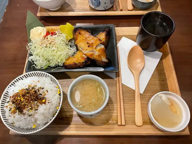 西京燒比目魚定食
