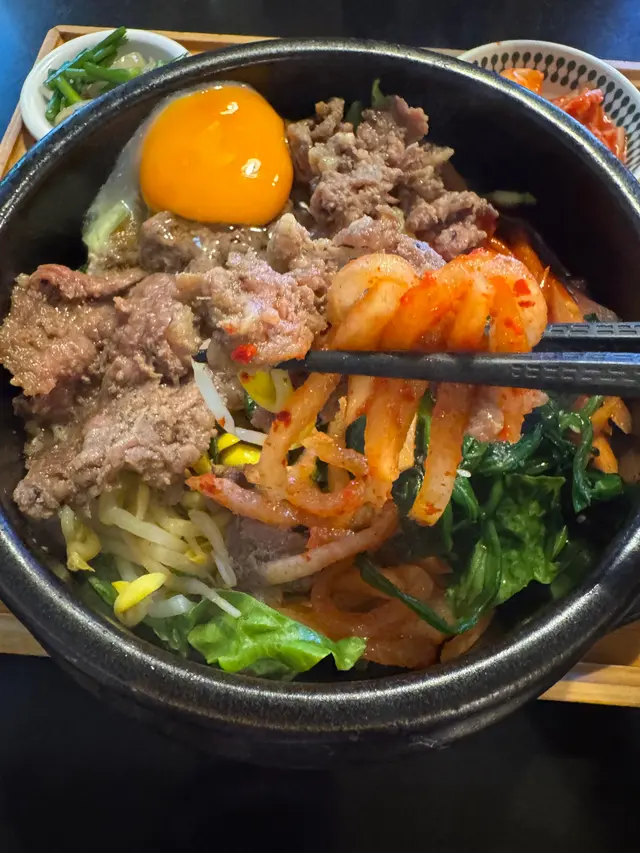 韓式牛肉石頭飯
