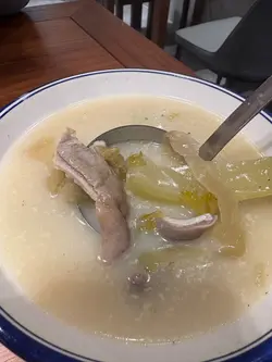 鹹菜豬肚湯