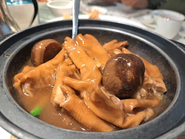 炆鵝掌煲