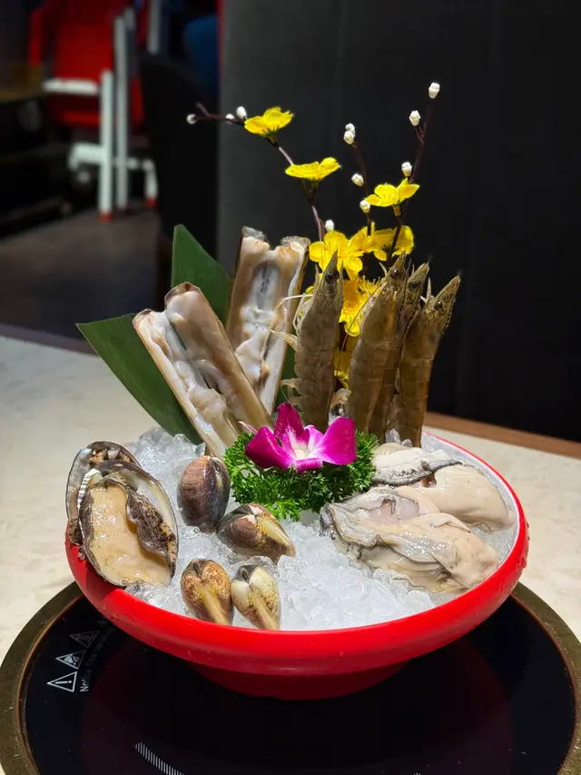 新鮮海鮮拼盤