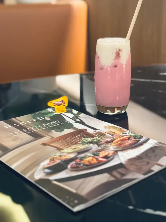 紅菜頭泡沫豆奶