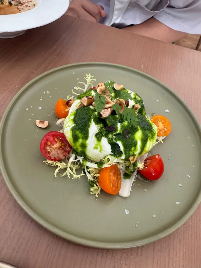 布拉塔流心水牛芝士