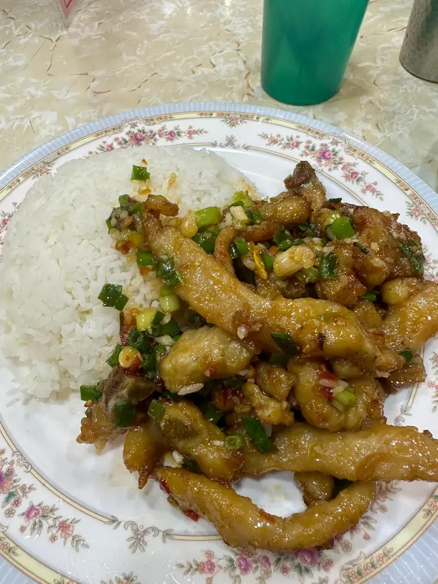 椒鹽豬扒飯