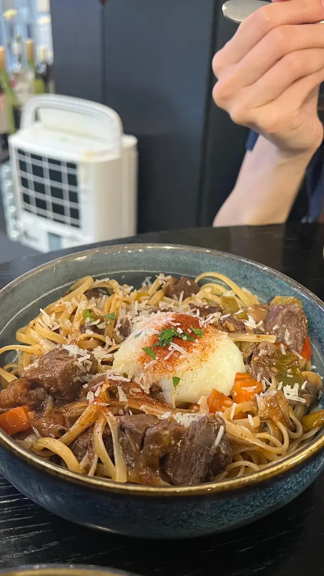 法式紅酒燉牛肉意粉