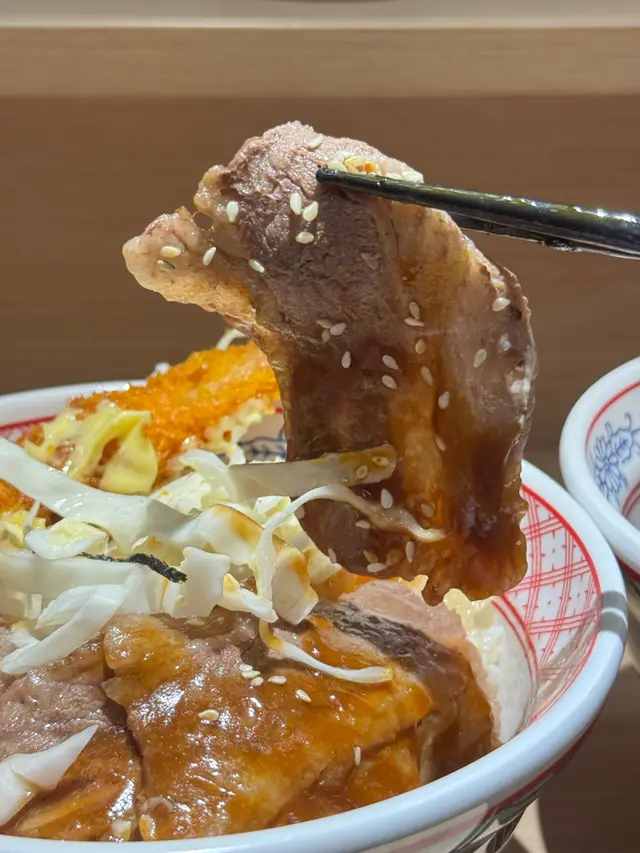 和風醬油豚肉丼套