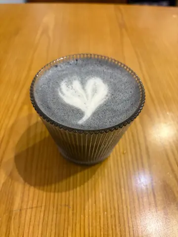 Black  sesame  latte  