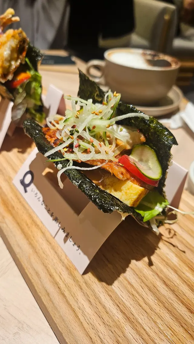 鰻魚玉子壽司塔可