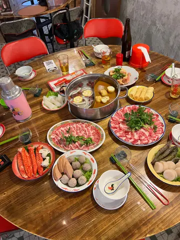 沙嗲火锅四人套餐